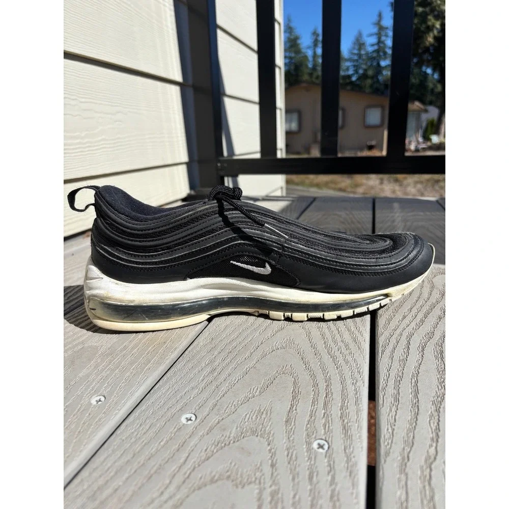 Nike Air Max 97 Black Retro Running Shoes Sneakers‎ 921826-001 Men's Size 11